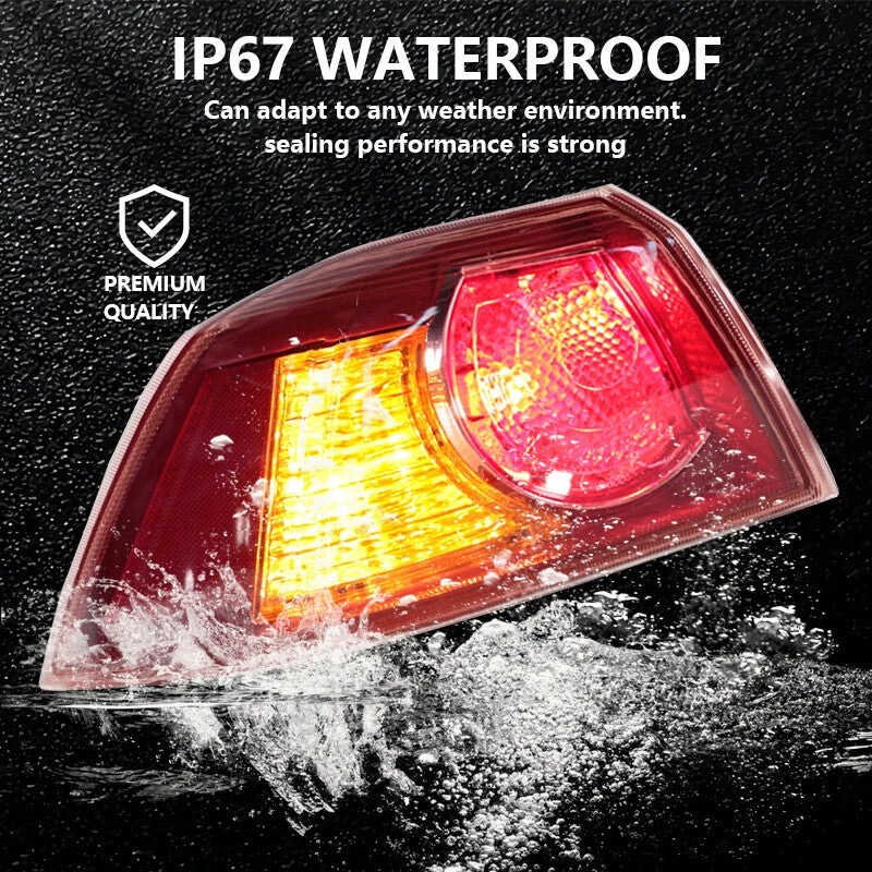 Left Tail Light for Mitsubishi Lancer-EX EVO 10 2008-2013 Turn Signal Assembly