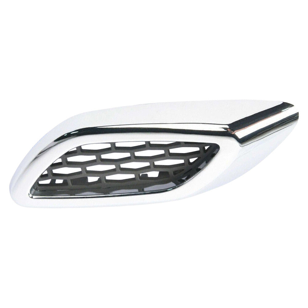 Right Side Fender Air Vent Outlet Cover Trim Fit for Maserati Levante Chrome