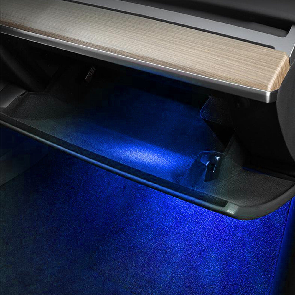 Car Interior Lighting Ultra Bright LED Lights Blue for Tesla Model 3 S X Y