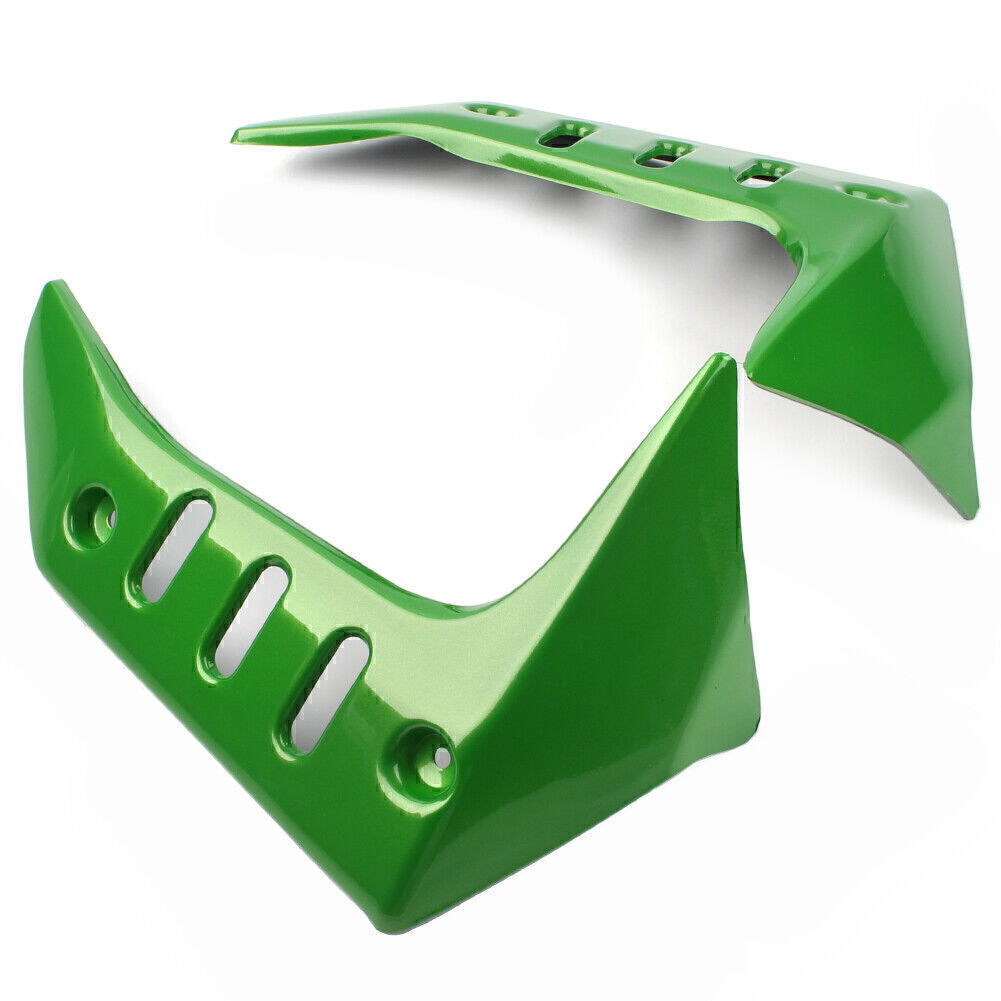 Motorcycle Side Cover Fairing Kits Fit Kawaski Z750 2004 2005 2006 2007 Green