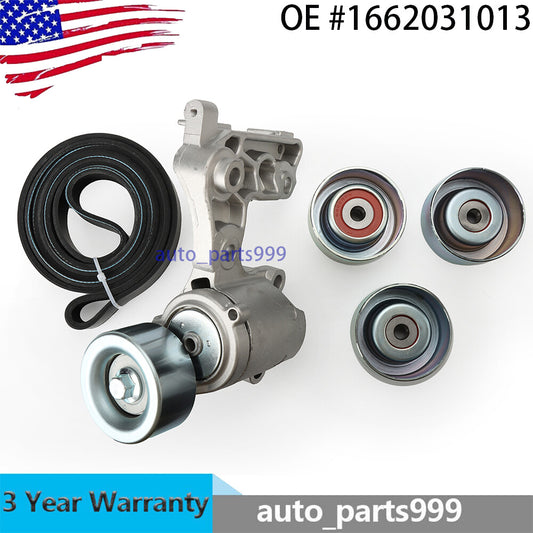 Drive belt tensioner and idler pulley kit for Tacoma 4Runner Tundra V6 4.0L - n
