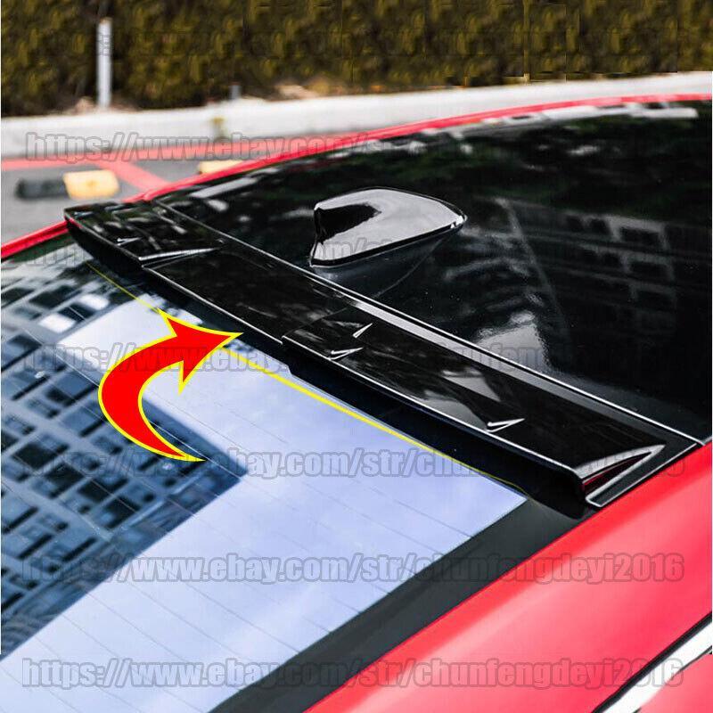 for Honda Accord 2018-2022 Sedan Rear Roof Window Lip Spoiler Wing Gloss Black