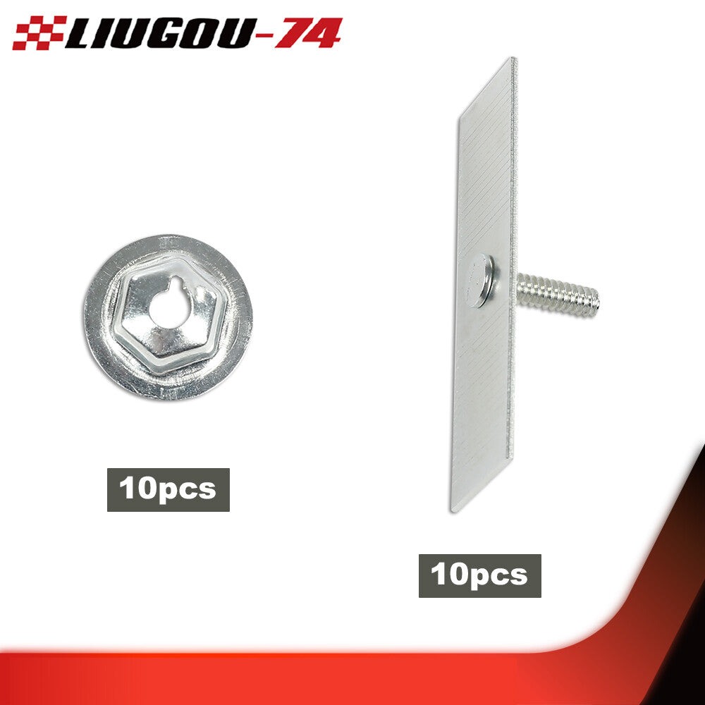 Suitable  for ford  body mudguards, door belts, decorative trim, molded push clips 1/2-2-1/2