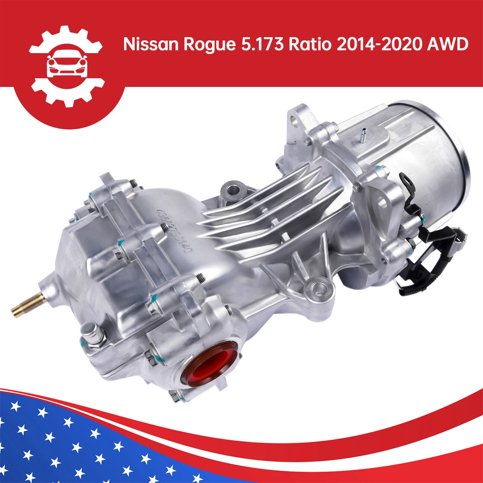 Rear Axle Differential Carrier AWD 383004BF0A for Nissan Rogue 14-20 5.173 Ratio Q