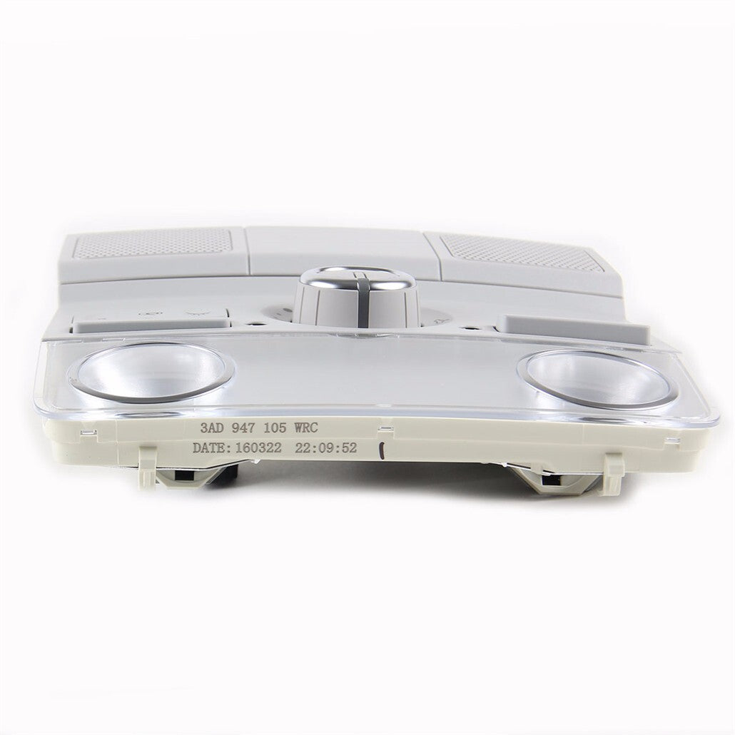 Gray rear interior roof reading light Knob chrome suitable for VW for Golf for Jetta Q