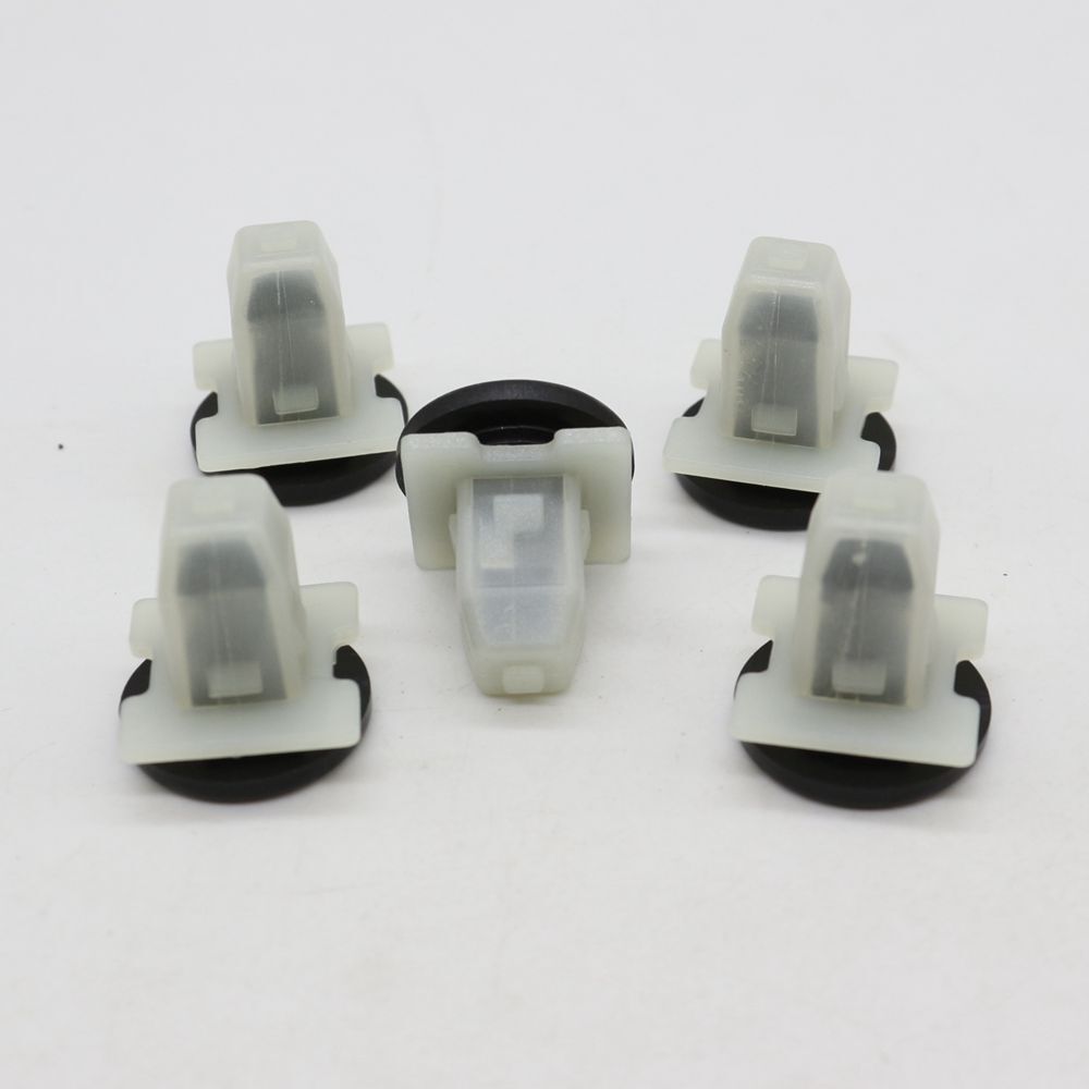 5-Piece Engine Cover Cable Ring Plastic Bracket for Honda for Acura 91548-TZ5-A02 Q
