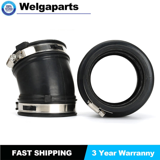 2Pcs Air Intake Resonator Hose Tube Duct Boot For 03-07 for Infiniti G35 16576-EG00A