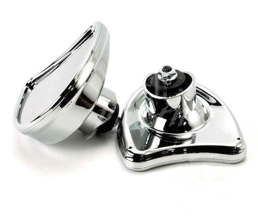 Chrome Fairing Mount Mirror for Harley FLHT Electra Street Glide Ultra 96-13 Q