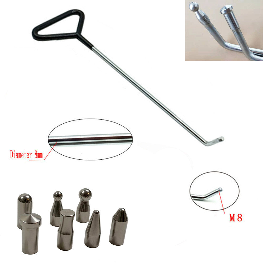 Car Body Dent Repair Replaceable Head Hook With 7 Stainless Steel Heads v