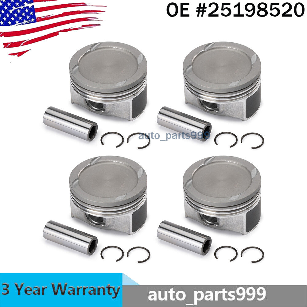 The all-new Piston W/O ring kit is suitable for 2011-2020 Sonic for Cruze Trax Encore L4 1.4L 25198520- n