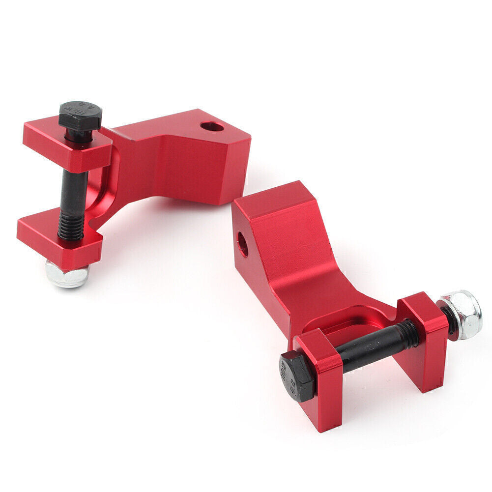 2Pcs Front Lowering Kit Aluminum Red Fit for Yamaha 700 350 660R ATV