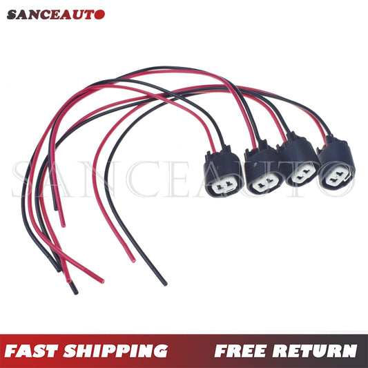 2-channel 2-pin ABS sensor connector, Pigtail 4pcs, suitable for Lexus IS350 IS250 GS300- n
