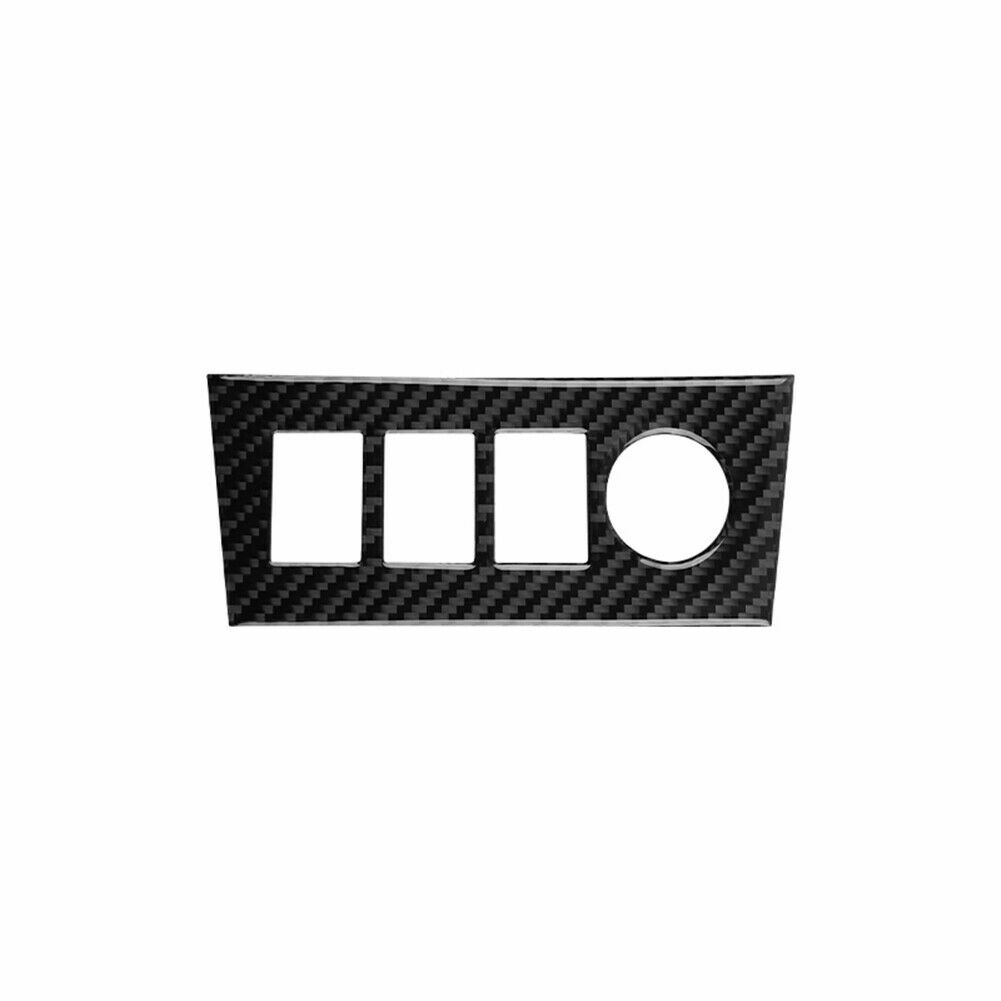 Carbon Fiber Carbon Fiber Center Console Cover Trim Fit for Toyota RAV4 2006-11