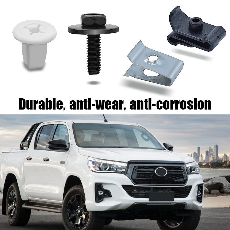 50x Engine Splash Shield Fender Bumper Screws Clips Rivet Fastener for Toyota US