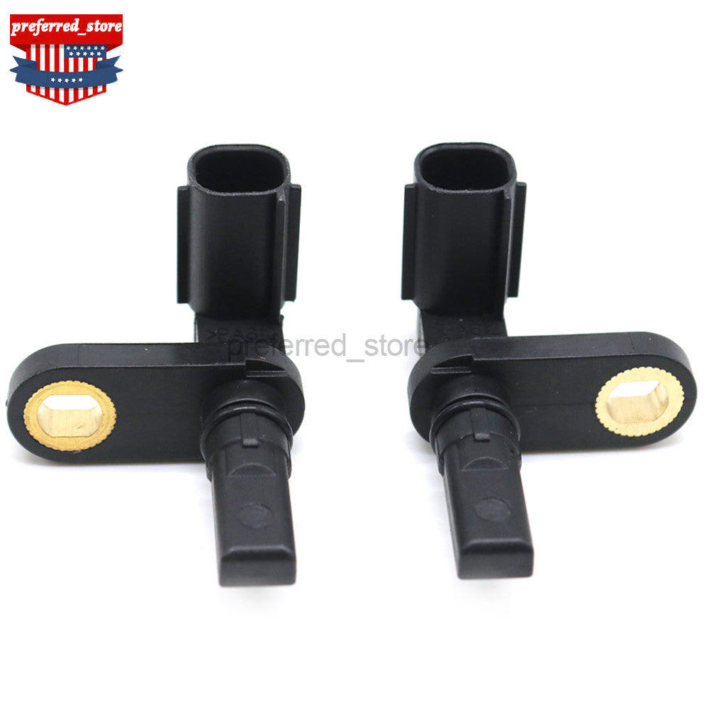Two front and rear ABS wheel speed sensors for Toyota Sequoia 08-17 Tundra 2007-2017