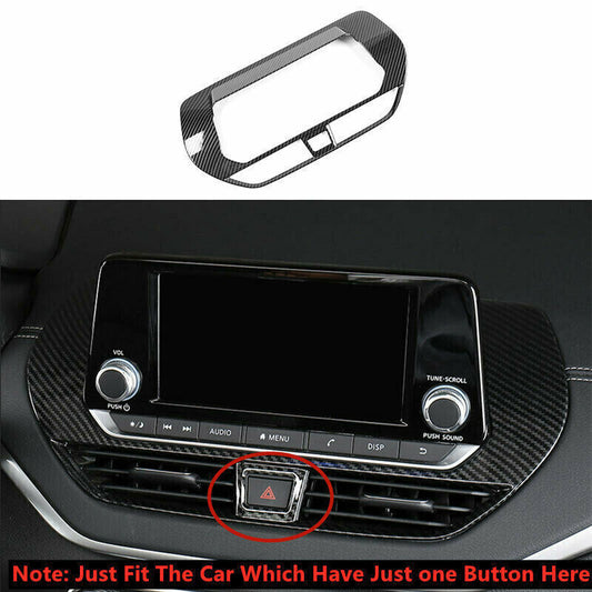 1X Central Console Navigation Frame Cover Trim for Nissan Teana Altima 2019-22