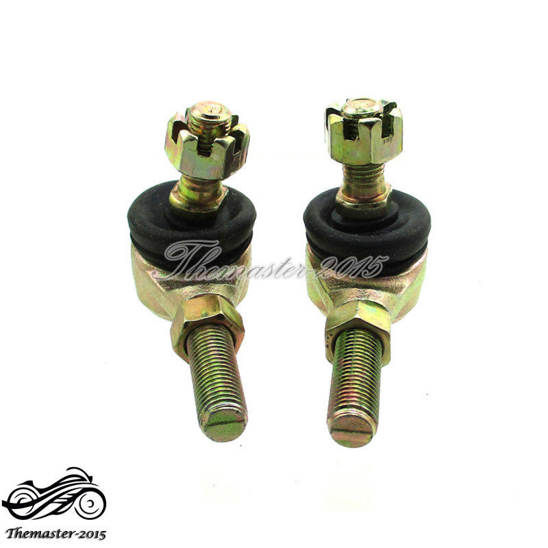 Pair 10mm Bolt Tie Rod Ends Ball Joiners 110cc 125cc Quad ATV Go Kart Buggy