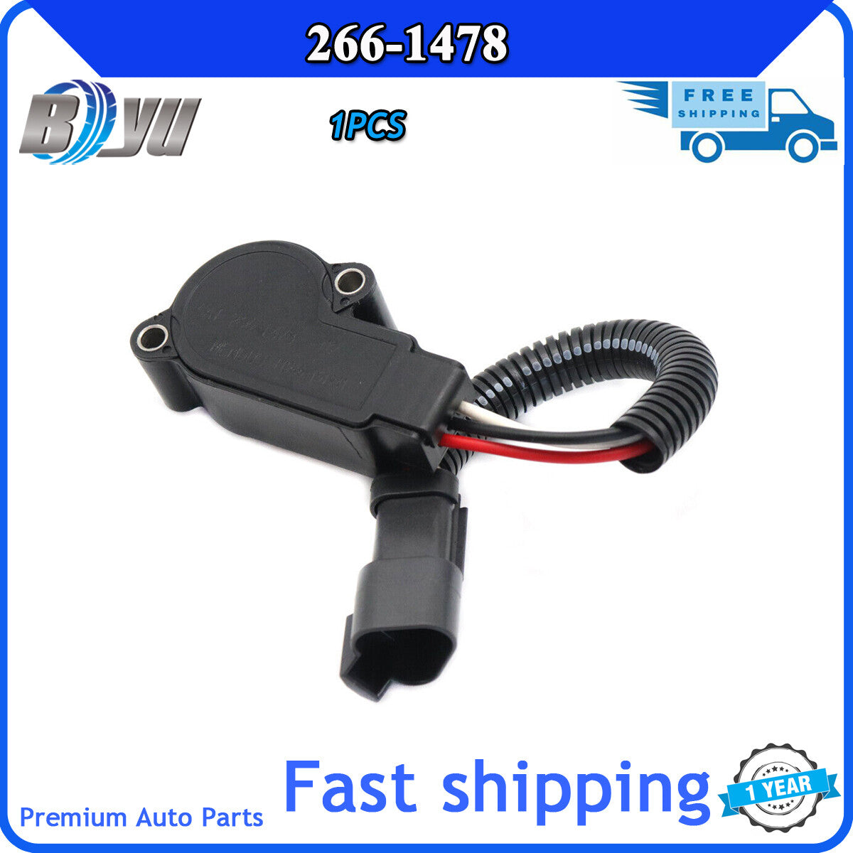 Position sensor 266-1478 is suitable for Caterpillar 814F, 815F, 938G, 950G, 962G, and 980H. (2661478) v