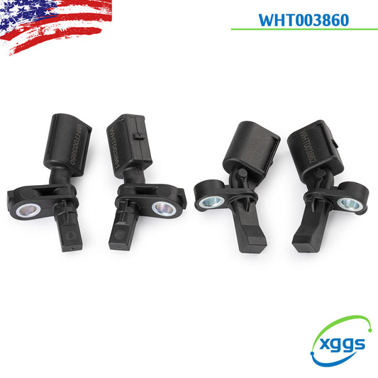 4 pieces of WHT003860 WHT003861 WHT003862 WHT003863 for Golf A3 S3 ABS wheel speed sensors