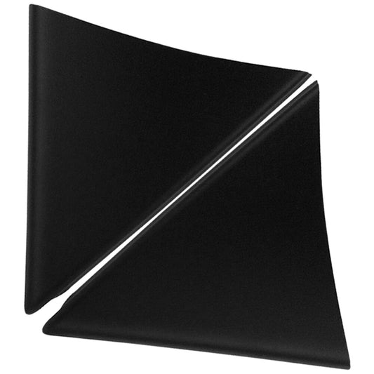 Fits For Silverado for Sierra 2Pcs Front LH  RH Side Interior Mirror Triangle Cover Q
