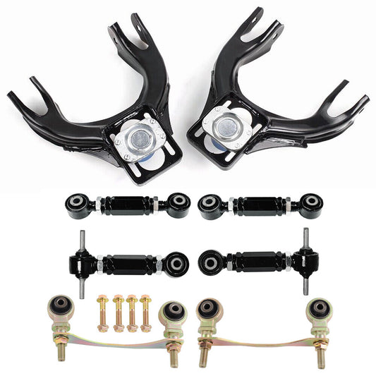 Front Upper Control Arms + Rear Camber Toe Arm Kit for Honda for Civic EG 1992-1995