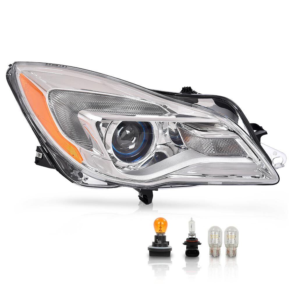 Fits 2014 - 2017 for Buick for Volvo Headlight Halogen Headlight Right Passenger Side - v