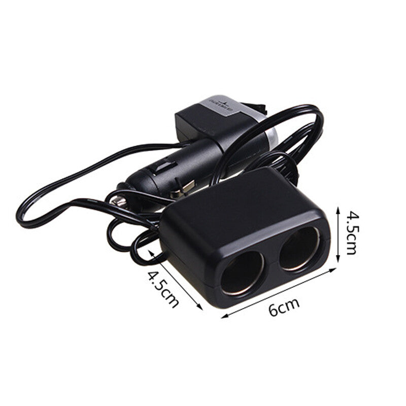 Car cigarette lighter power bank recharger distributor with USB port - n