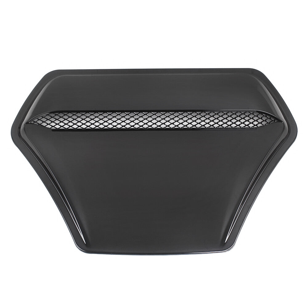 Black JDM Universal Car Decorative Air Flow Intake Hood Scoop Vent Bonnet Cover Q