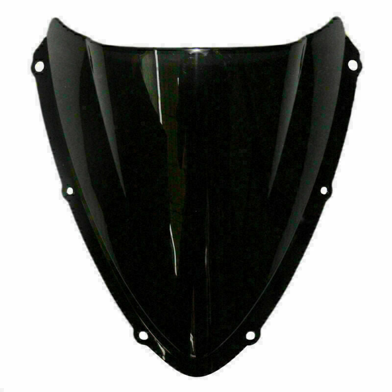 Windscreen Windshield Double Bubble Black for Suzuki GSXR 600 750 2008 2009 2010