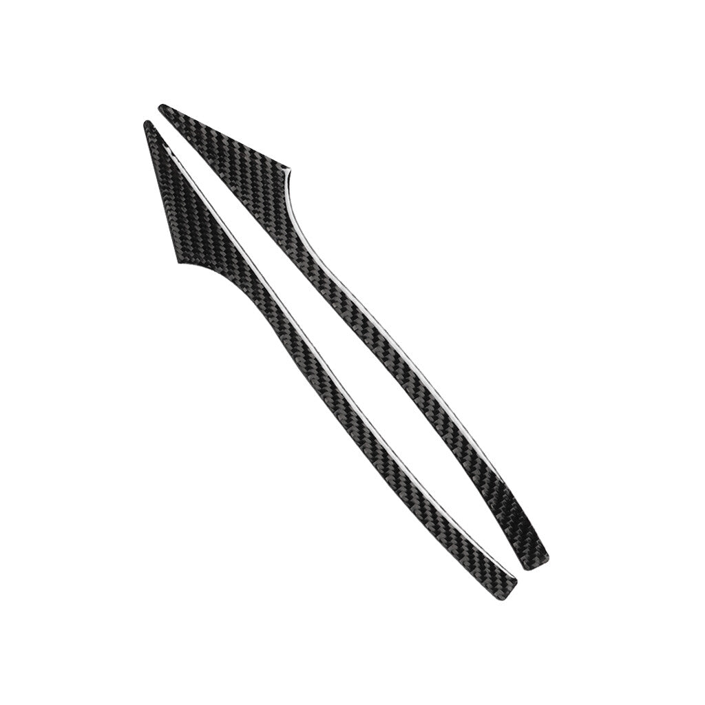 for BMW F10 E60 Carbon Fiber Rearview Mirror Anticollision Protector Cover Trim