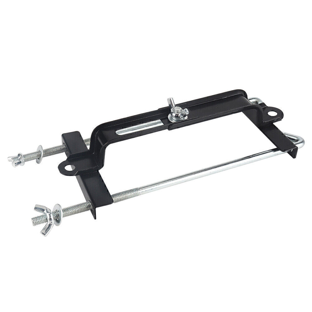 Car Storage Battery Holder Hold Down Adjustable Stabilizer Metal Bracket Q