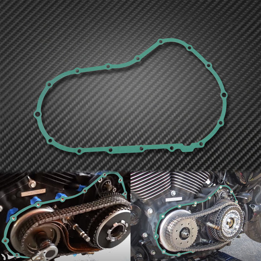 1 Piece Motorcycle Engine Primary Cover Gasket Fit for Harley Sportster XL 04-21 Q