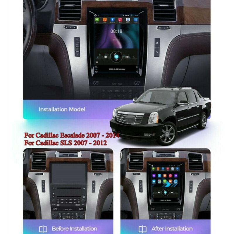 GPS for Cadillac for Escalade SLS 2007-2014, Vertical Stereo Radio 9.7 Android 10.1 - n