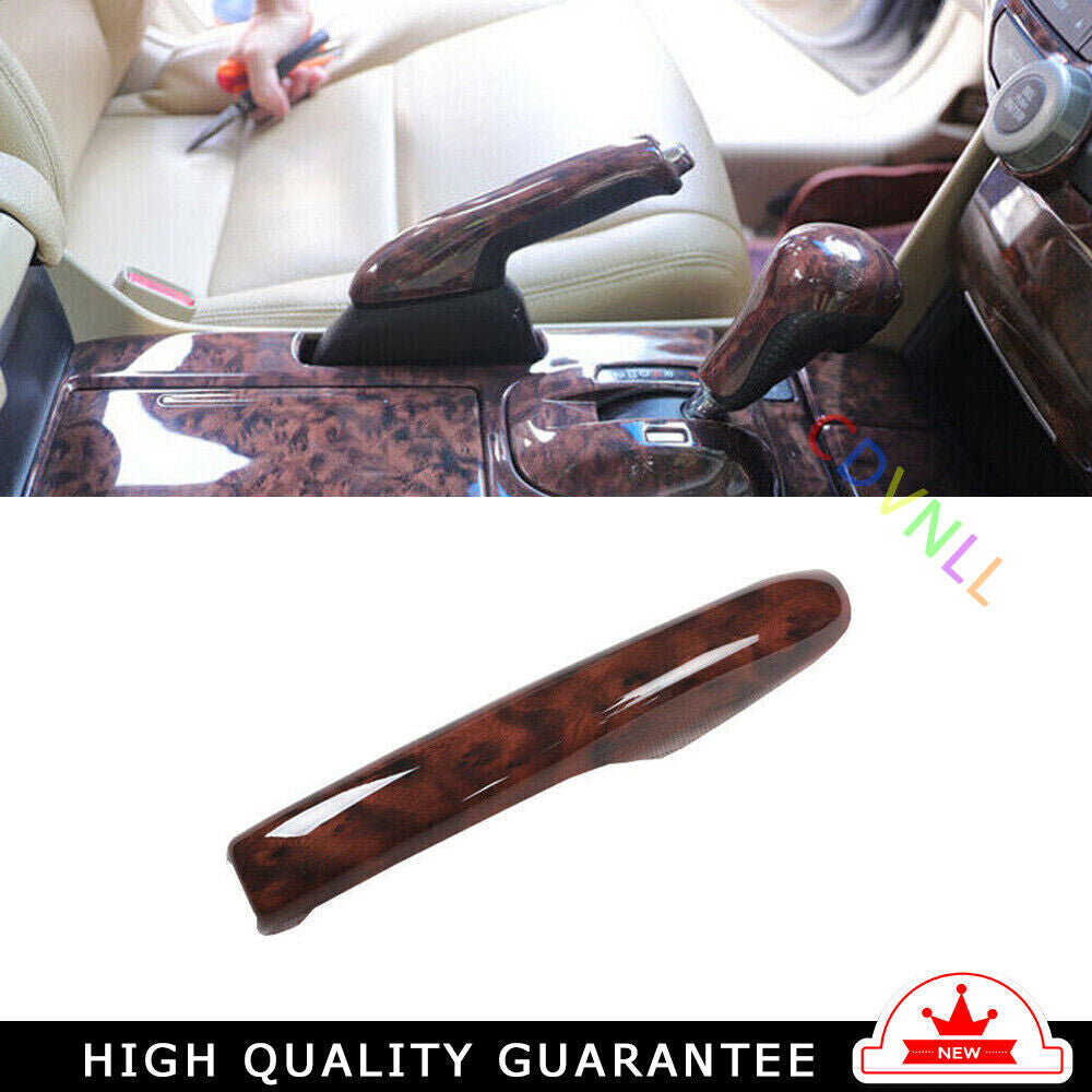 Middle Console Handbrake Set Cover for Honda Accord Crosstour 08-2013 Wood Grain