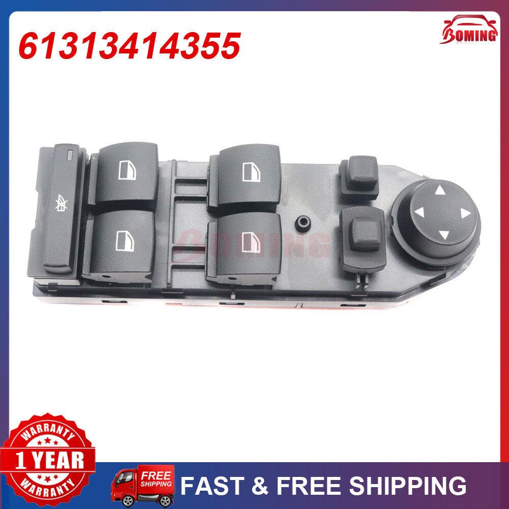 Left Front 61313414355 Master Power Window Control Switch for 2004-2010 for BMW E83 Q