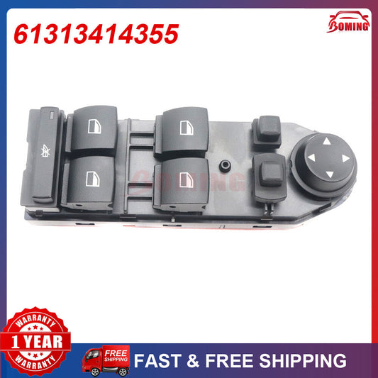 Left Front 61313414355 Master Power Window Control Switch for 2004-2010 for BMW E83 Q