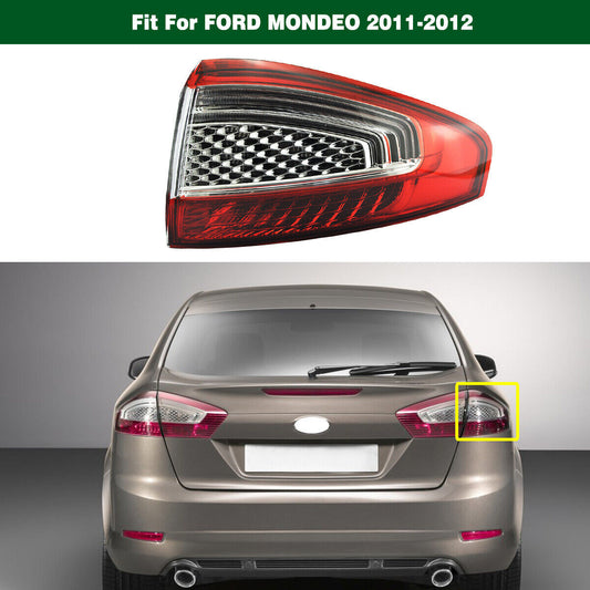 1Pcs Right Rear light Tail Light Outer Lamp Fit for Ford Fusion Mondeo 2011-2012