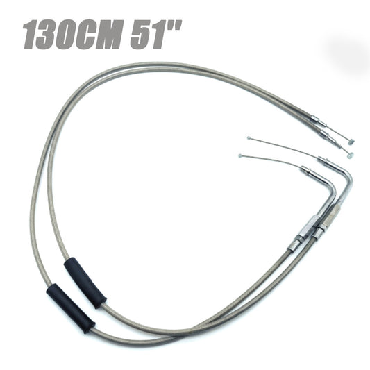 51-inch 130cm throttle cable suitable for Harley Sportster XL883 XL1200 XL1200C- n