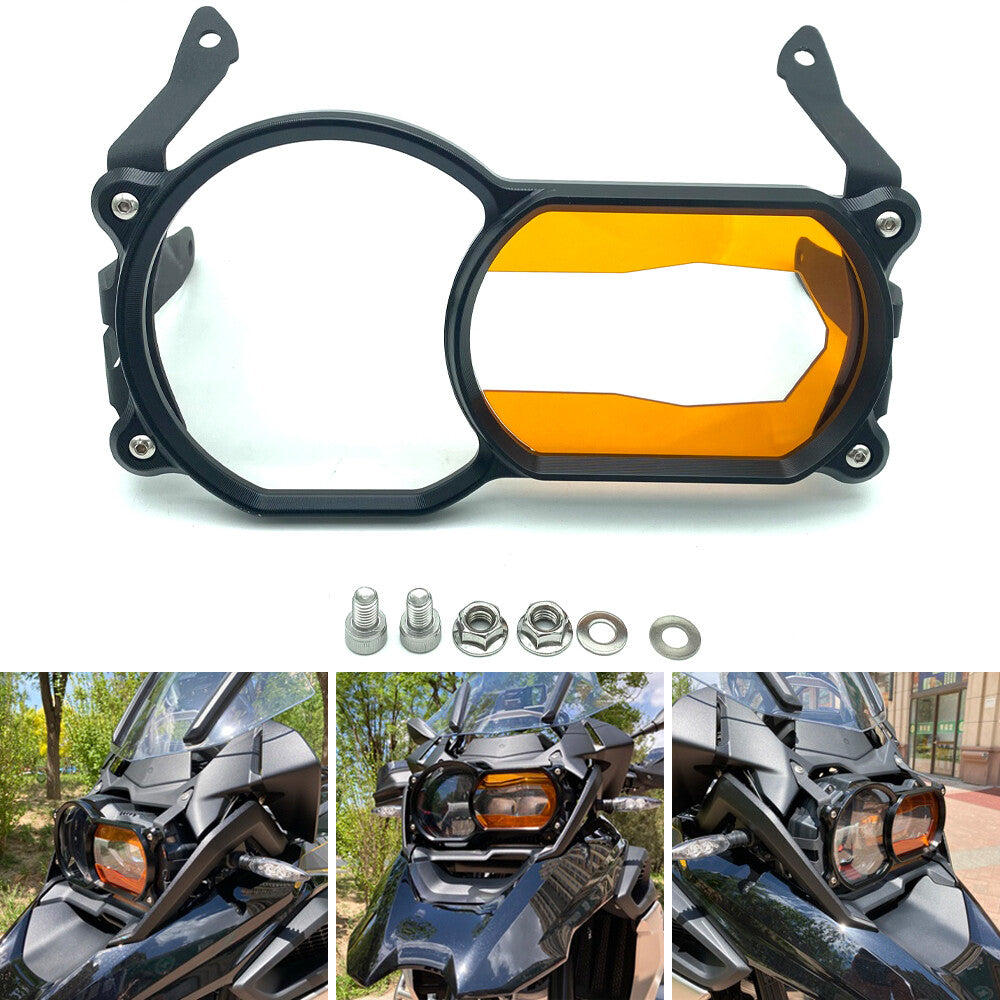 Headlight Guard Protector Lens Cover for BMW R1200 GS R1200GS ADV LC 2014-2020
