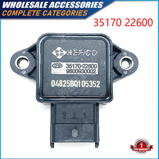 Throttle position sensor applicable to 2005 for HYUNDAI ACCENT for TUCSON for Kia 3517022600
