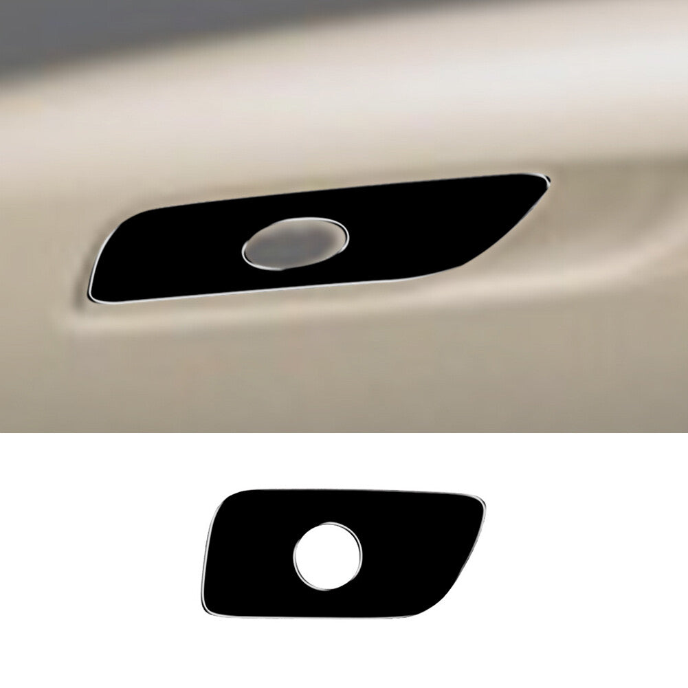 Gloss Black Passenger Glove Box Latch Cover Trim for Chrysler 200 2015-2017