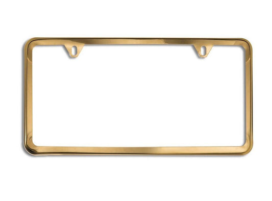 1 piece of car license plate frame cover cap rear boot trunk gold for Dodge