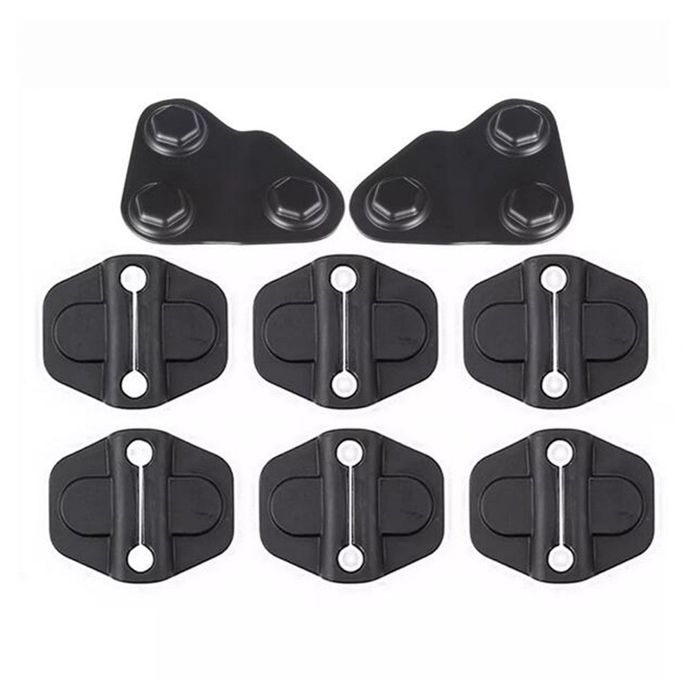 1 Set Door Lock Cover and Screw Protector Trim for Jeep for Wrangler JL JT 2018-2024
