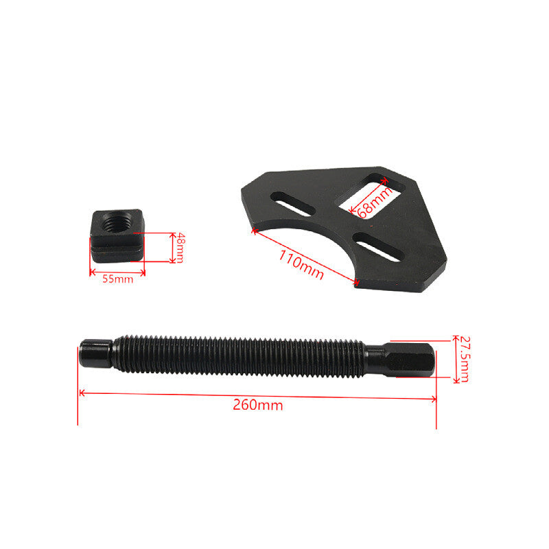 Hub makeup remover is suitable for most 5, 6, and 8 lug hub assemblies on cars and trucks. n