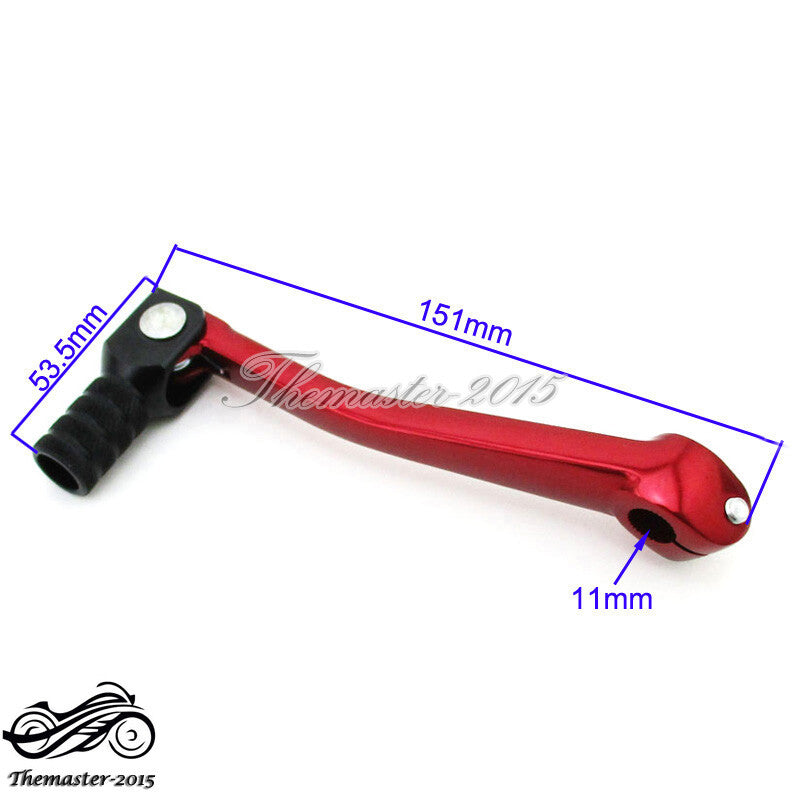 Folding Gear Shift Lever For 50 70 110 125 140 150 160 cc Chinese Pit Dirt Bike Q