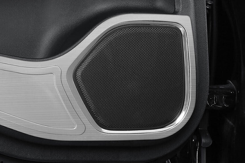 Silver Inner Door Anti-Kick Panel Titanium Cover Trim for Lincoln Corsair 20-22