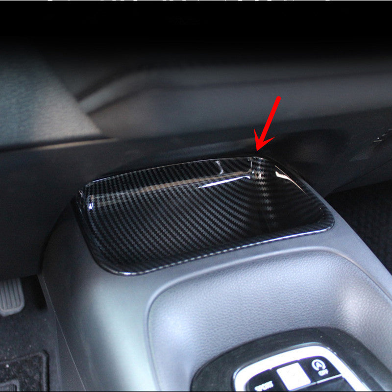 Gear Shift Box Panel Storage Box Trim Fit for Corolla 2019-2024 v