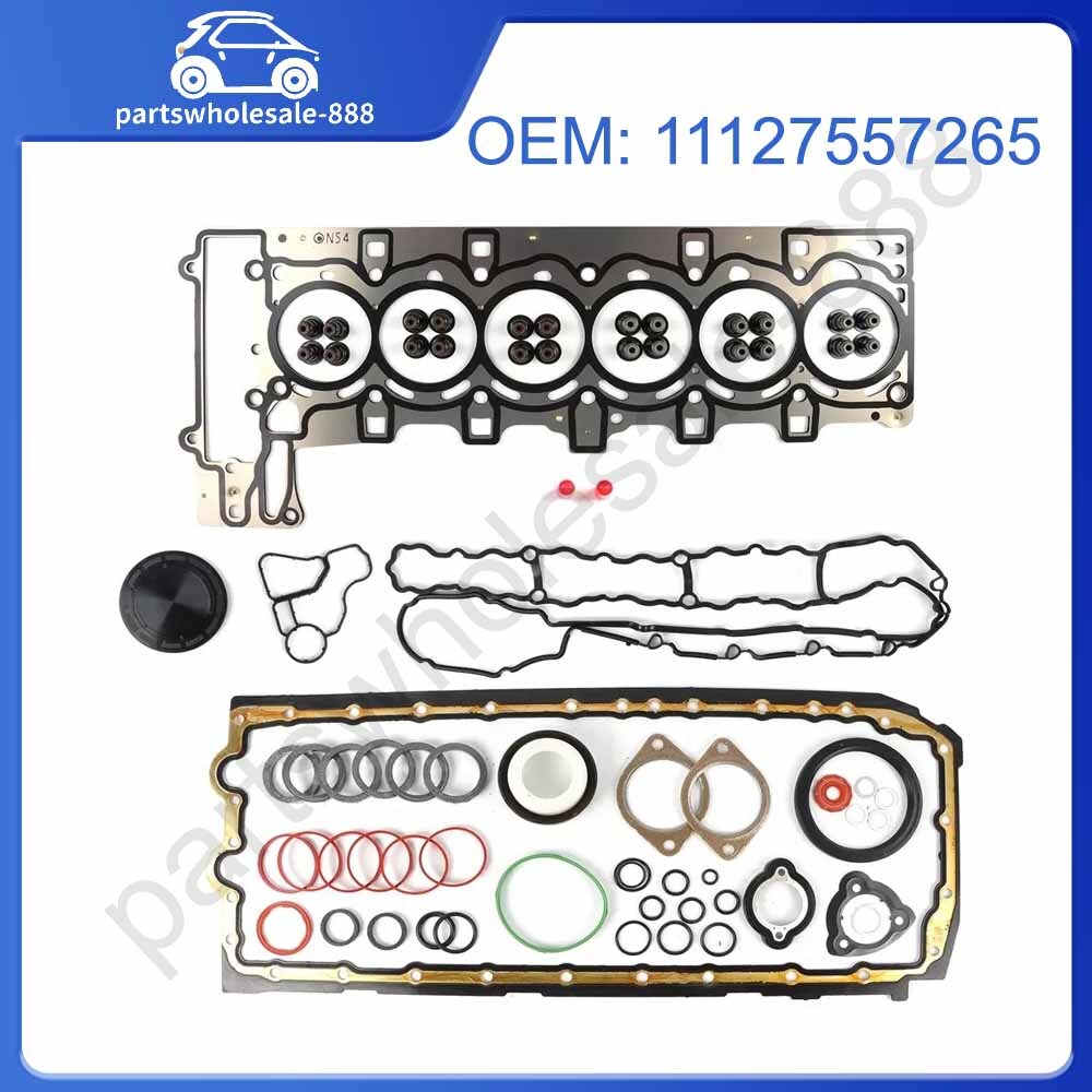 Engine overhaul gasket kit suitable for BMW 335i, 135i, E60, E90, E92, E89, E71, N54 3.0L