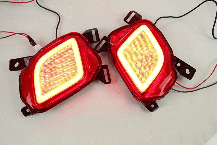 Fit For Highlander 2015-2019 LED Rear Fog Light Tail Bumper Light Sets v