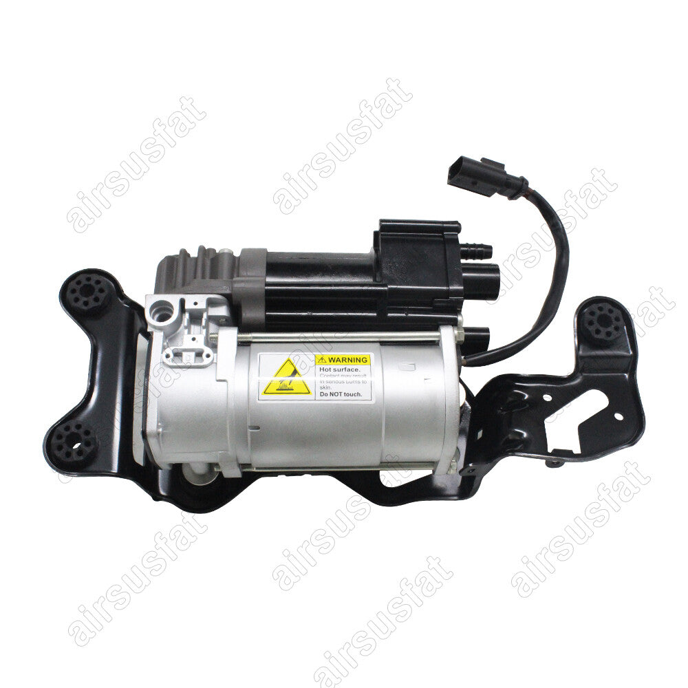 Air Suspension Compressor with Bracket for BMW X5 F15 F85 X6 F16 F86 2013-2018